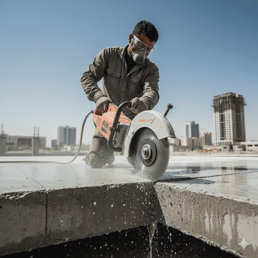 معلم لقص وتخريم الخرسانة في الرياض-دقة وأمان 0565509778 معلم لقص وتخريم الخرسانة في الرياض