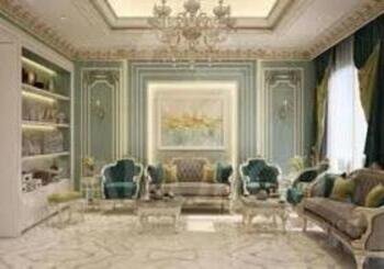 شطيب صالات مودرن بالسعودية - تنفيذ دهانات جوتن وديكورات جبس بورد حديثة